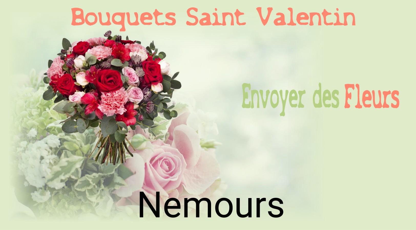 Roses de Saint-Valentin livrées à Nemours